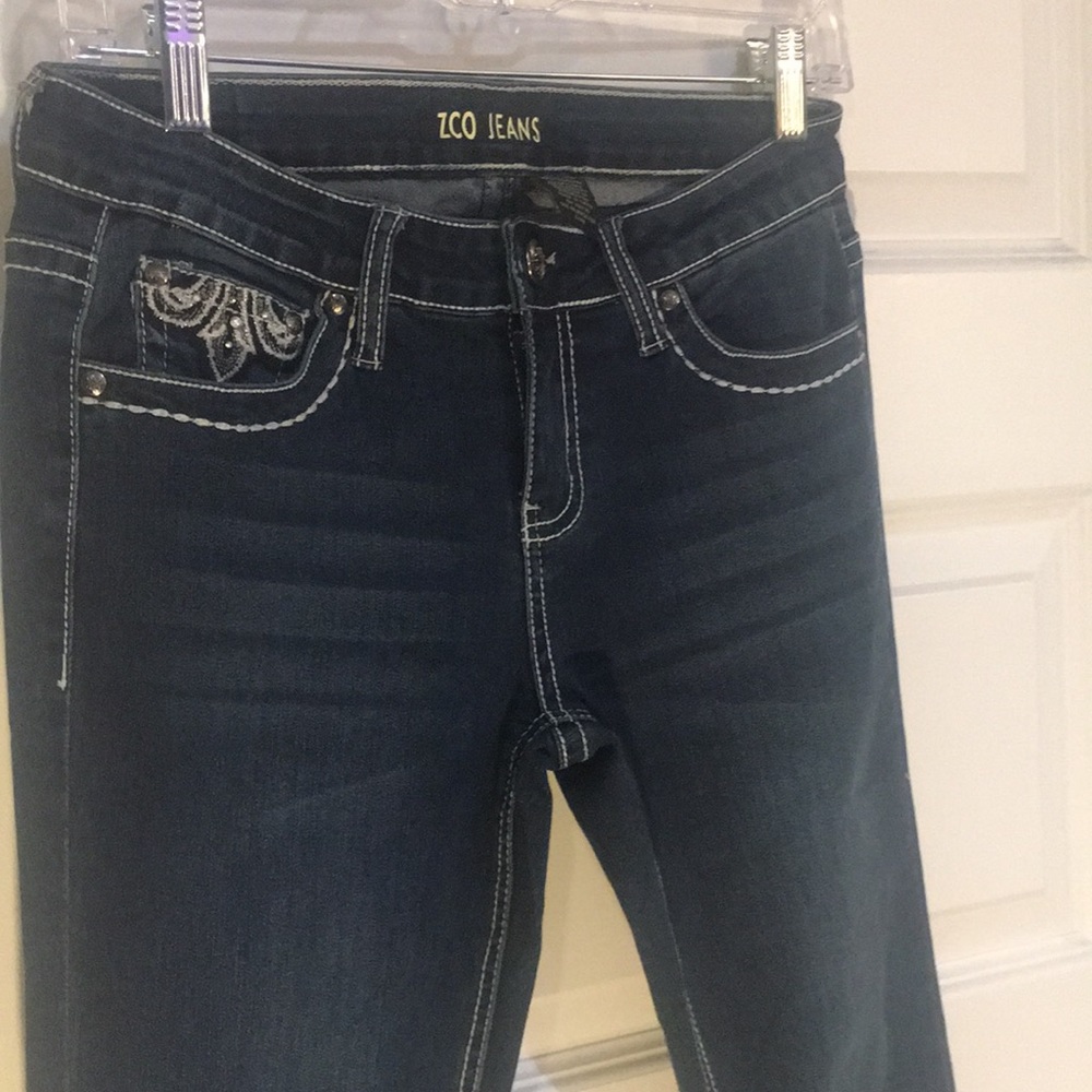 ZCO straight leg jeans junior size 7